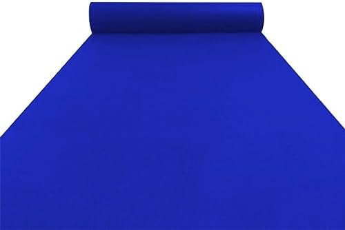 Blue Wedding Aisle Runner Carpet 10m 20m Non-Slip Bridal Walkway Runway Rug Event Decoration