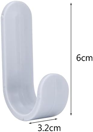4Pcs Set Self Adhesive Wall Mounted Hooks