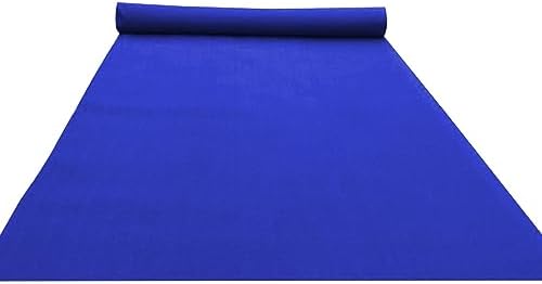 Wedding Aisle Runner 10m Blue Event Carpet for Ceremony and Reception