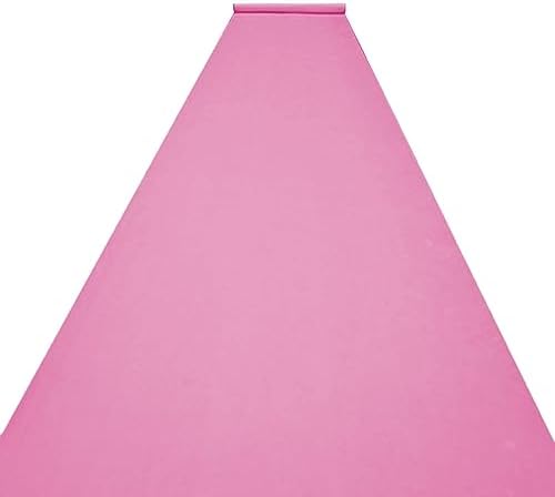 Pink Bridal Aisle Runner Rug for Weddings Ceremony and Parties 15x20m