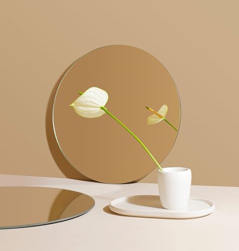 Round Mirror Centerpieces Set of 12 2mm Thick 12 Inch Glass