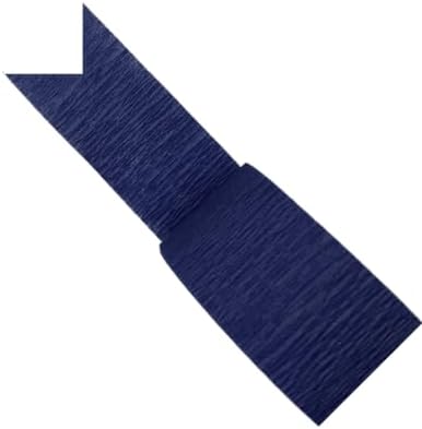 K-Kraft USA-Made Crepe Paper Streamers 2 Rolls Hot Pink and 2 Rolls Midnight Blue