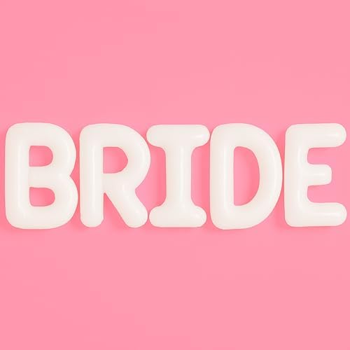 40 Inches XL Bride Balloons for Bachelorette Party Decorations