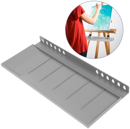 ULDIGI Easel Tray Hand Crank Detachable Paint Holder for Painting Students Lightweight and Storage