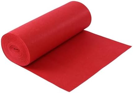 Red Carpet Aisle Runner 6 Meter Wedding Rug for Prom and Events