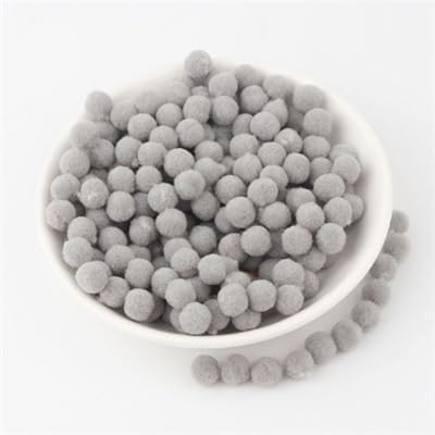 8mm Pompom Balls for DIY Crafts and Decorations