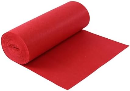 Red Carpet Aisle Runner 6 Meter Wedding Rug for Prom and Events