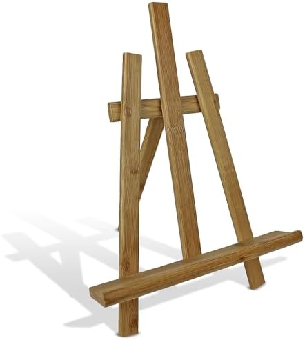Art Advantage Mini Display Easel Bamboo 1