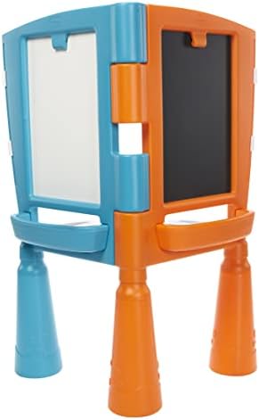 2-in-1 Drawing Table with Three Sides for Kids