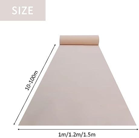 Champagne Wedding Aisle Runner Carpet Rug for Events