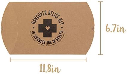 Pop Fizz Designs Bachelorette Hangover Kit Boxes 10 Pack