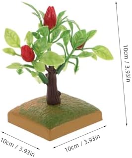 Happyyami 10pcs Miniature Model Trees for Crafts and Decorations