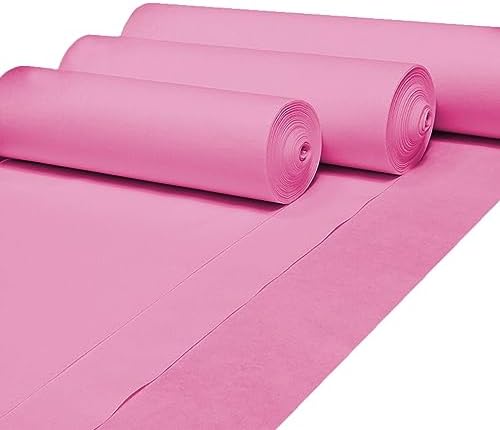 Pink Wedding Aisle Runner 2mm Non-Slip Carpet Roll
