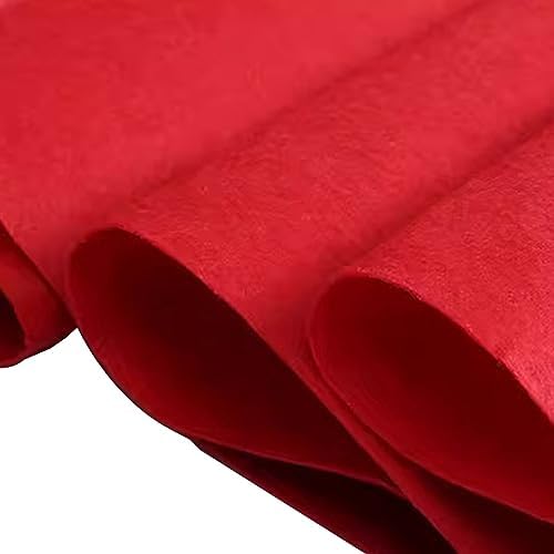 Red Wedding Aisle Runner Carpet 12x20m Non-Slip