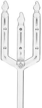 Super Z Outlet 9 Inch Clear Plastic Floral Picks with Spike