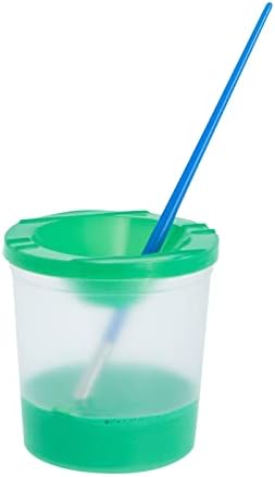 Juvale 12 Pack Spill Proof Paint Cups With Lids for Kids
