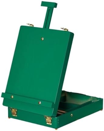 Adjustable Wooden Art Easel Storage Box for Artists and Students