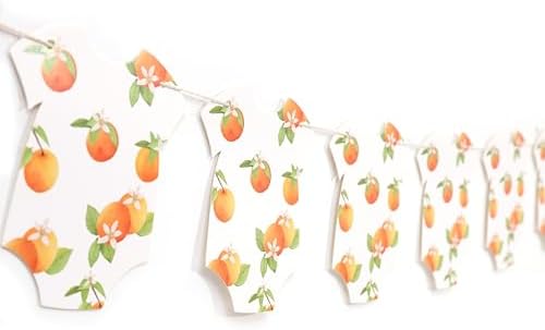 Little Cutie Bodysuit Banner with Citrus Design