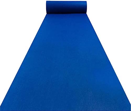 Blue Carpet Runner for Wedding Ceremony and Party