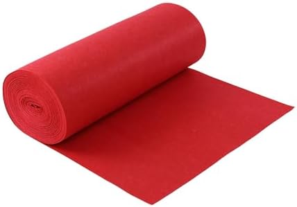 Red Carpet Aisle Runner 6 Meter Wedding Rug for Prom and Events
