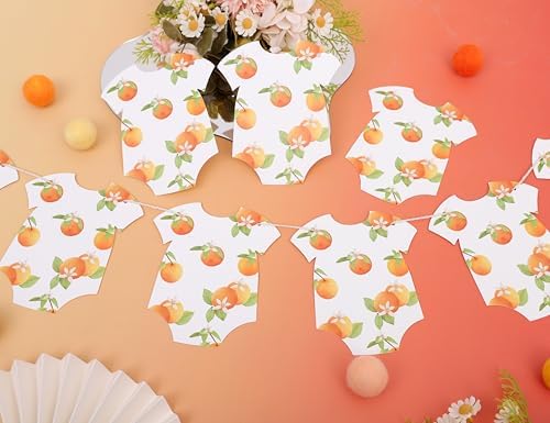 Little Cutie Bodysuit Banner with Citrus Design