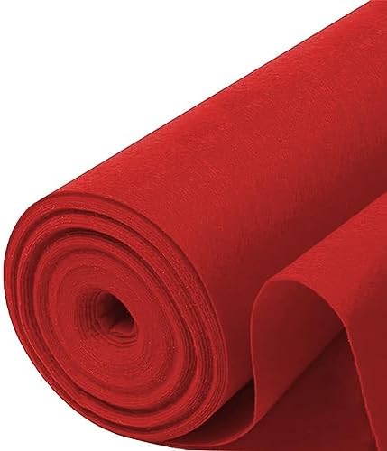 Wedding Aisle Runner Red Carpet for Events 1x10m Non-Slip