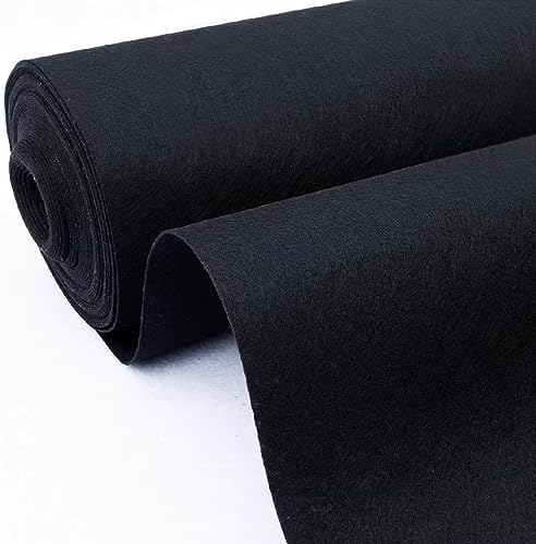 Black Aisle Runner Rug for Wedding Ceremony Event Reception Carpet