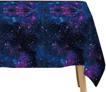 Space Galaxy Party Tablecloth - 3 Pack 54x108 Inches
