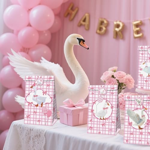 12 Pcs Pink Silly Goose Party Favors Supplies