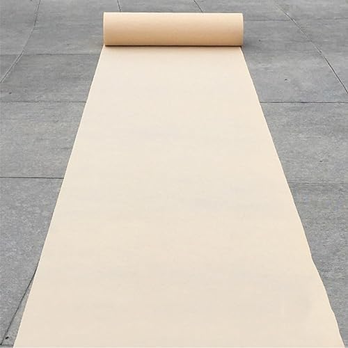 Champagne Aisle Runner for Wedding Ceremony 10m 20m Non-Slip Bridal Carpet Runner