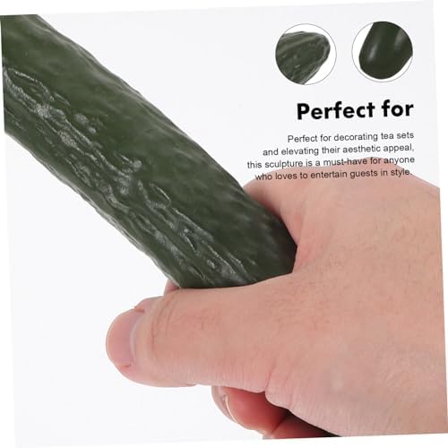 Ceramic Cucumber Calligraphy Brush Holder Decor