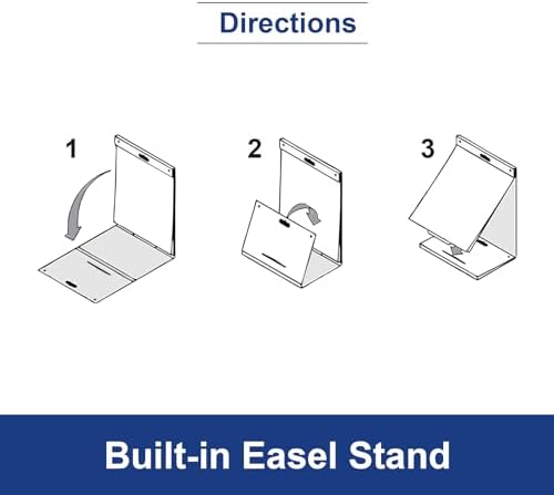 Comix Sticky Portable Tabletop Easel Pads 15x18 Inches