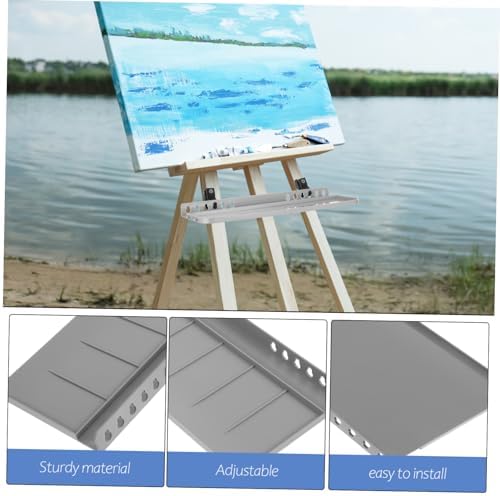 Detachable Hand Crank Easel Tray Portable Art Platform