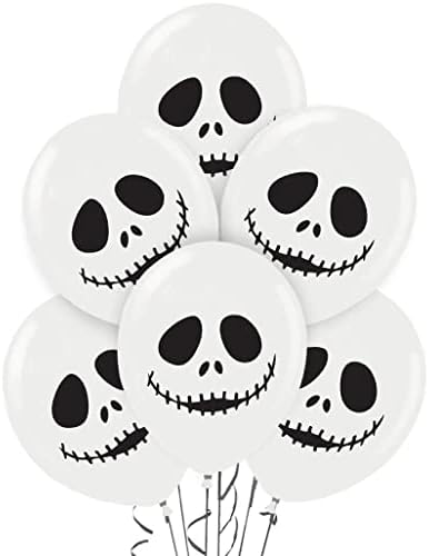 PMU Halloween Laughing Faces Balloons - 12 Inch Zipper Mouth Ghost