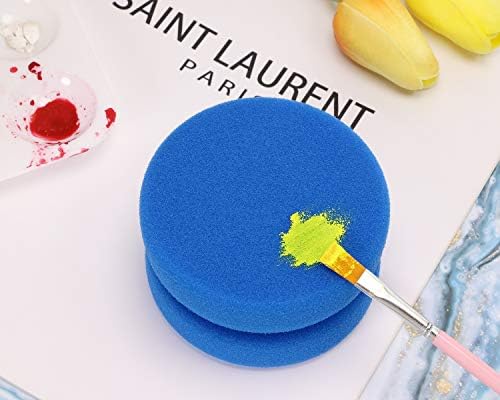 Penta Angel Paint Sponge Applicator 2Pcs 31 Inch Double-Side Round