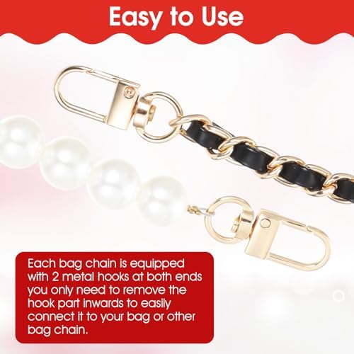 TIESOME 2 Pcs Bag Extender Chain for Handbags