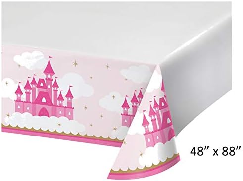 Pink Princess Party Supplies for 16 Guests