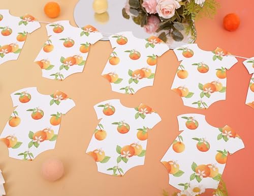 Little Cutie Bodysuit Banner with Citrus Design