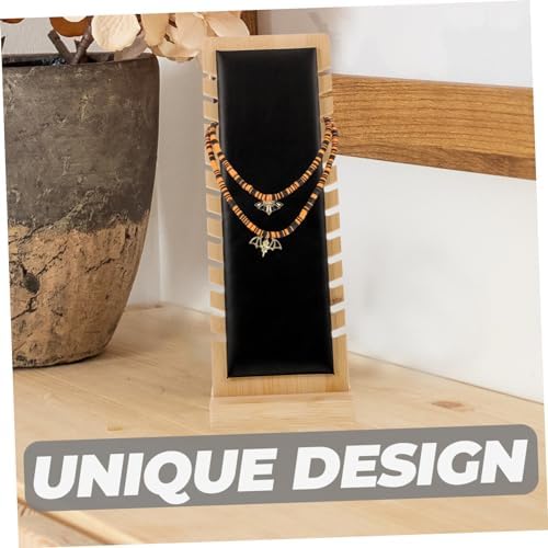 1pc Lightweight Freestanding Jewelry Display Stand for Necklaces and Chains