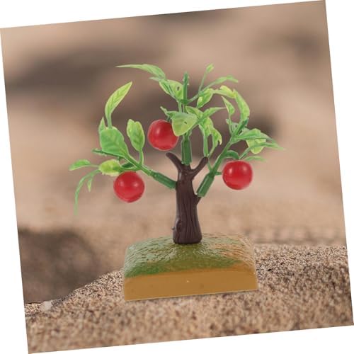 Happyyami 10pcs Miniature Model Trees for Crafts and Decorations