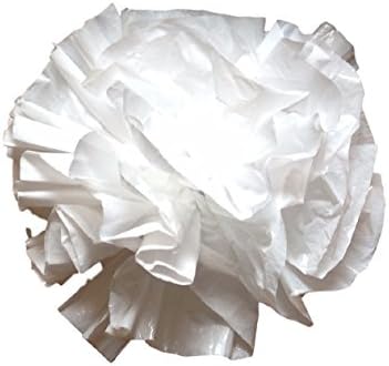 25 White Plastic Car Limo Wedding Decoration Pom Poms