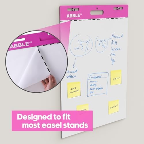 Large Easel Pad with Handle 25x30in 30 SheetsPad