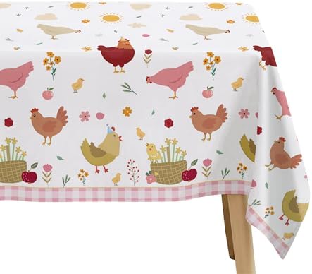 Chicken Party Decorations Tablecloth 3 Pack