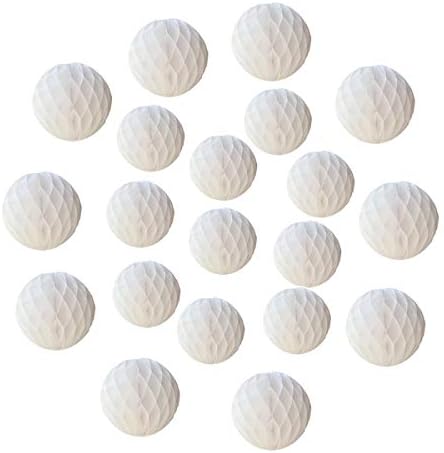 20pcs Honeycomb Flower Balls for Party Decorations
