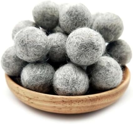 10-30 Pcs 2Cm Round Felt Pom Poms DIY Craft Supplies