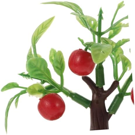 Happyyami 10pcs Miniature Model Trees for Crafts and Decorations