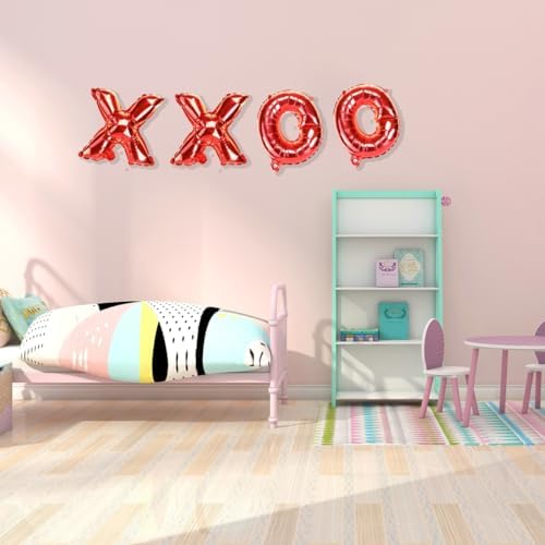 Soochat XOXO Balloons Valentine Day Decorations