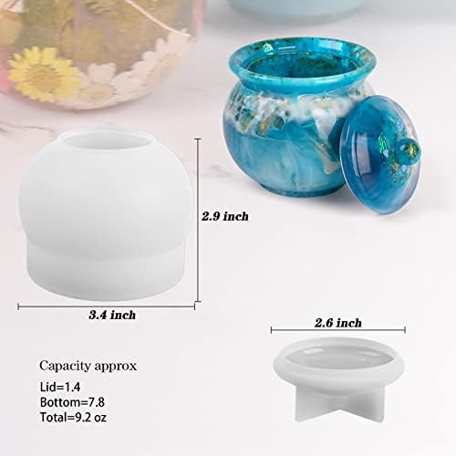 Actvty Jar Silicone Molds for Epoxy Resin DIY Projects