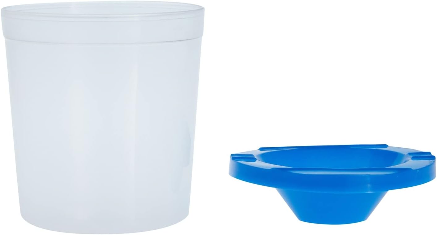 Juvale 12 Pack Spill Proof Paint Cups With Lids for Kids