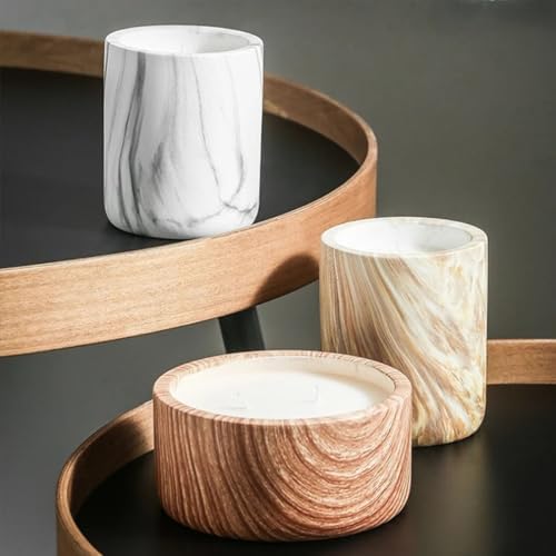 2PCS Large Jar Resin Molds with Lid Silicone Crafts